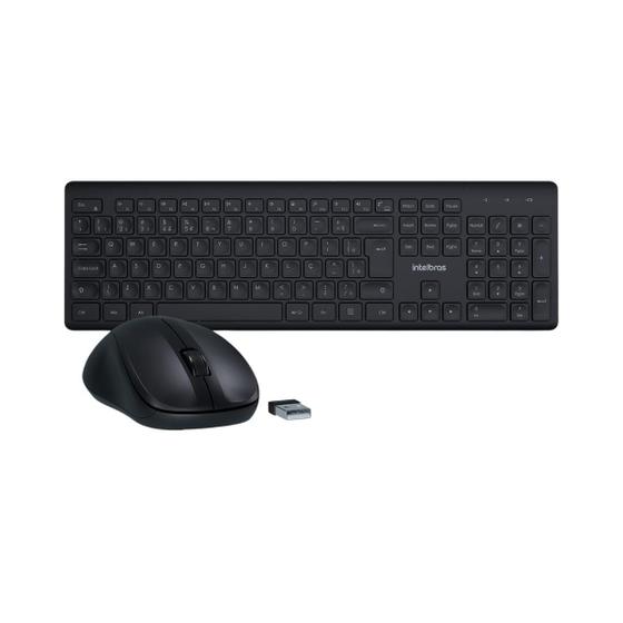 Imagem de Kit Mouse Teclado Sem Fio Intelbras Bluetooth Silencioso