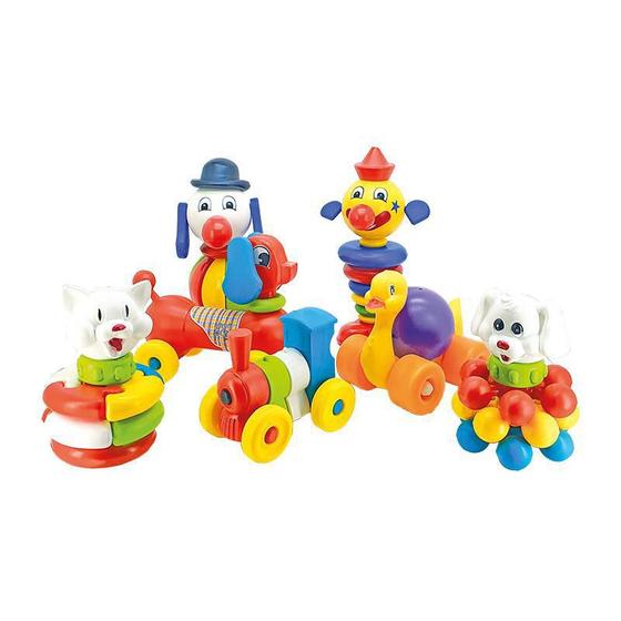 Imagem de Kit Multiatividades Com 7 Brinquedos - Maxi Toys