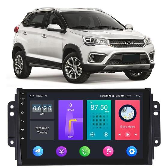 Imagem de Kit Multimidia 9 Polegadas Cherry Tiggo 2019-2022 GPS + Câmera