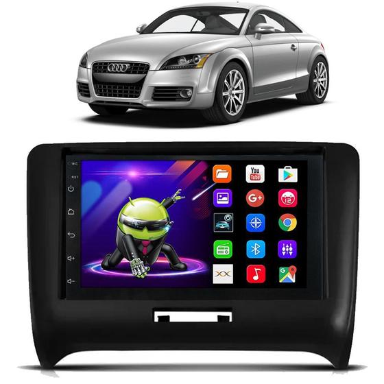 Imagem de Kit Multimídia Android Audi TT 2000 A 2014 7" GPS Integrado Tv Online Bluetooth Rádio FM WiFi