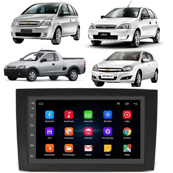Imagem de Kit Multimidia Android Corsa Montana 02 04 08 10 12 7 Pol Youtube