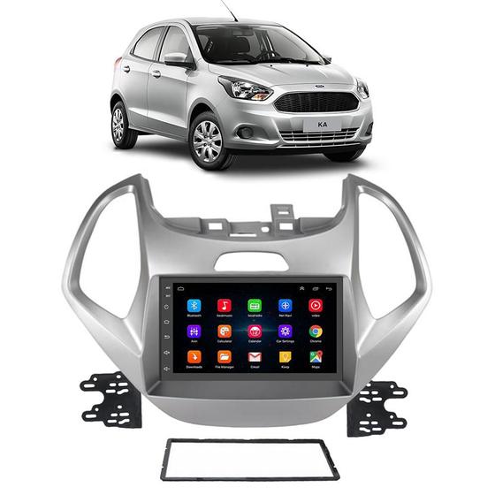 Imagem de Kit Multimidia Android Ford Ka 2015 2016 2017 7 Pol Youtube Waze 