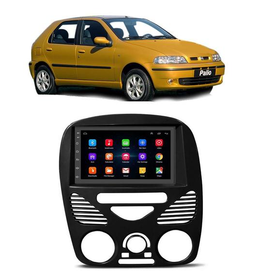 Imagem de Kit Multimídia Android Palio Siena Strada 2001 A 2013 7" GPS Integrado Tv Online Bluetooth