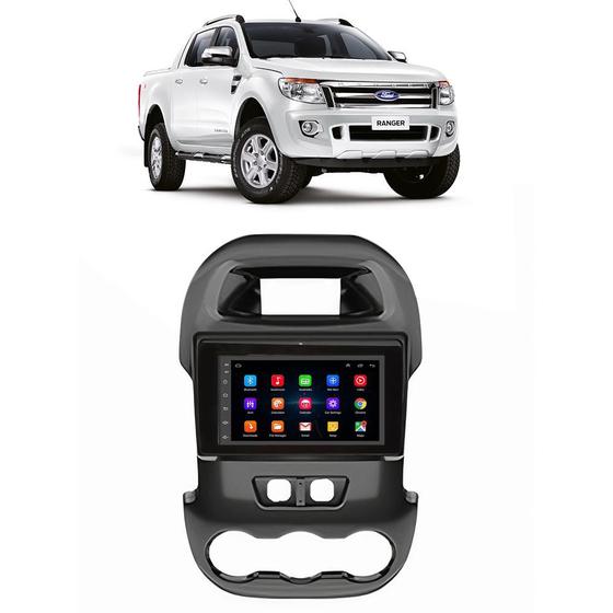 Imagem de Kit Multimidia Android Ranger 2012 2013 2014 2015 2016 Xl 7 Polegadas Gps Bluetooth 