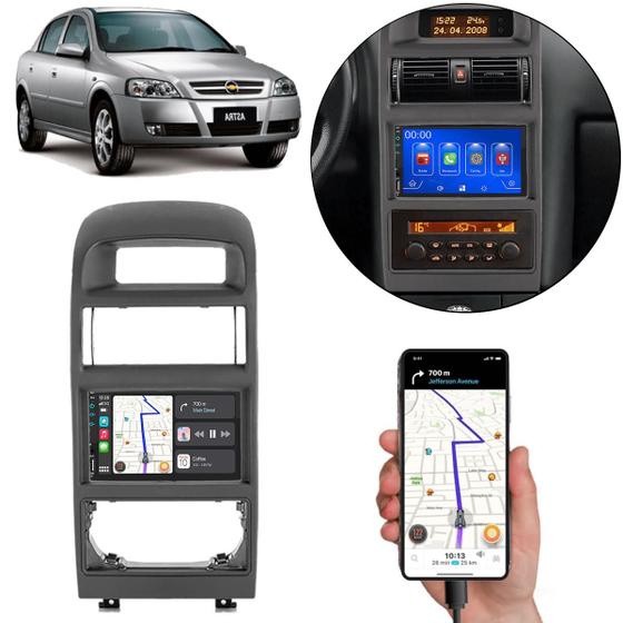 Imagem de Kit Multimídia Astra 1998-2012 Tela 7" MP5 Bluetooth Carplay Android-Auto