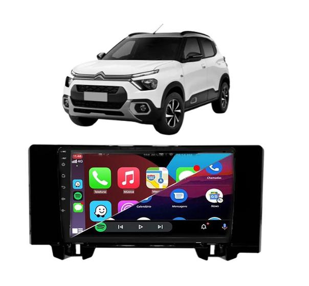 Imagem de kit Multimídia C3 2023 CarPlay AndroidAuto 9 Pol