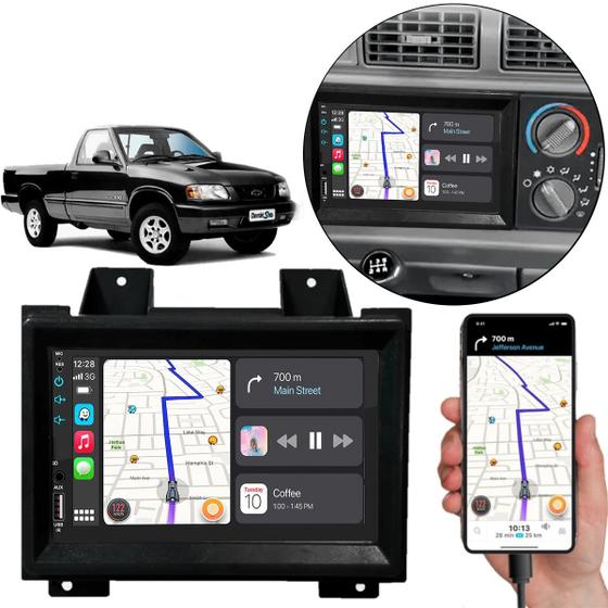 Imagem de Kit Multimídia Carplay S10 Blazer 1995-2000 7 Pol MP5 Touch-screen + Câmera de ré