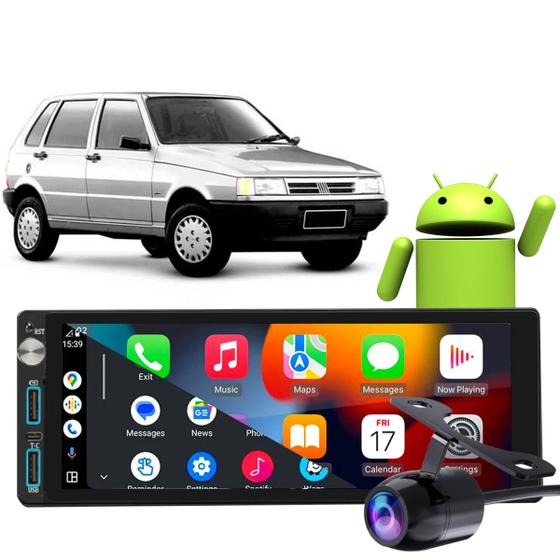 Imagem de Kit Multimidia Carplay Uno 1990-1994 1 Din Bluetooth 