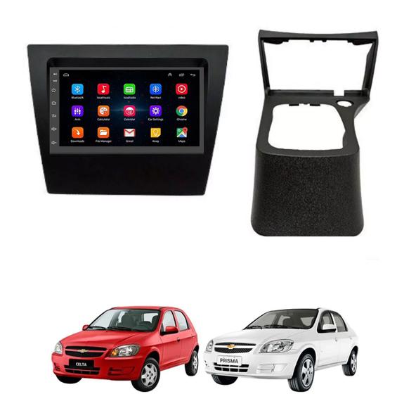 Imagem de Kit Multimídia Celta Prisma 2006 / 2012 Android 7 Pol 2/32GB Carplay - Roadstar RS-815BR