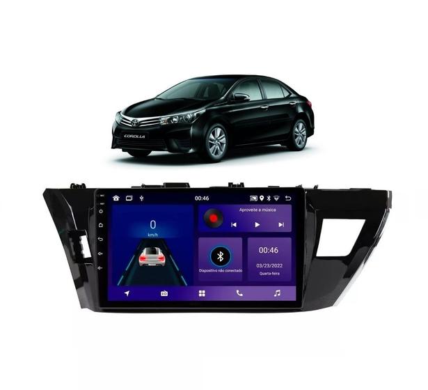 Imagem de Kit Multimídia Corolla Xei Altis 2015 / 2017 9 Pol Android Carplay 2/64GB - ADAK 2964-G2