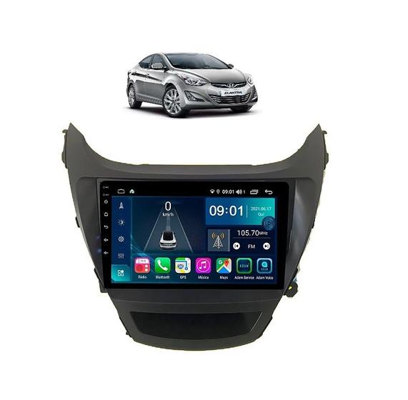 Imagem de Kit Multimídia Elantra 15 / 17 9 Pol Android 2/32Gb Bt Carplay - Vision 8990X