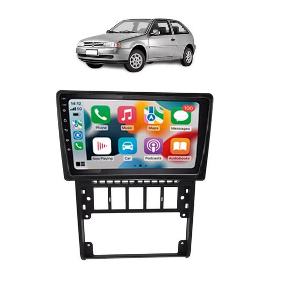 Imagem de Kit Multimídia Gol Parati Saveiro Bola G2 9 Pol Android Carplay - Roadstar 915BR