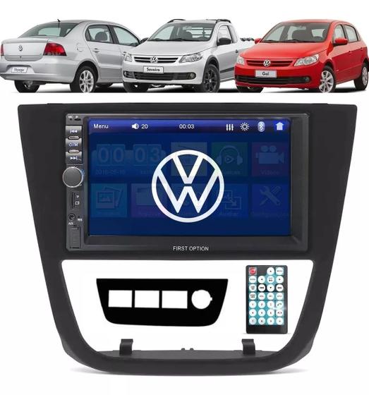 Imagem de Kit Multimídia Gol Voyage G5 09 / 12 CarPlay AndroidAuto USB Bt - FirstOption 7810HCPAA