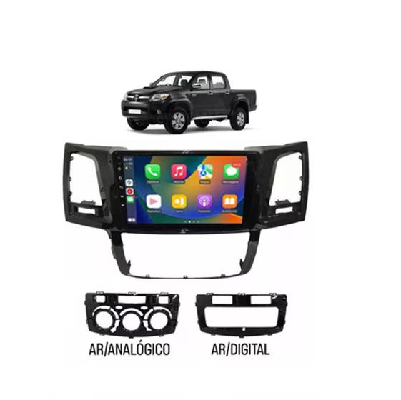 Imagem de Kit Multimídia Hilux SW4 2006 / 2008 9 Pol Android Carplay Gps 2/32GB - 915BR ROADSTAR