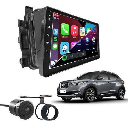 Imagem de Kit Multimídia Kicks SL SV 2017 / 2021 Android 9 Pol Carplay Gps 2/32GB - 915BR ROADSTAR
