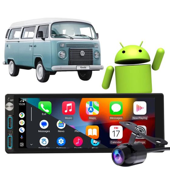 Imagem de Kit Multimidia Kombi 1995-2014 Mp3 1 Din Android-Auto Carplay