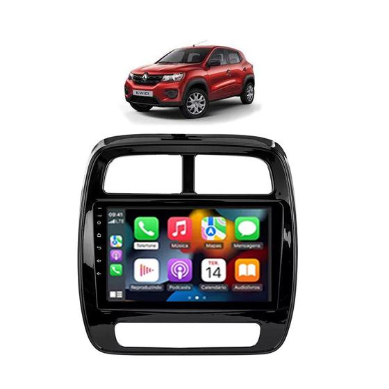 Imagem de Kit Multimídia Kwid 9 Pol Android 13 Carplay Gps 2/32GB - ADAK