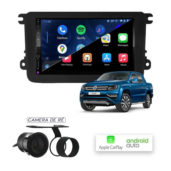 Imagem de Kit Multimídia MP10 CarPlay e Android Auto Amarok até 2019