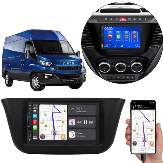 Imagem de  Kit Multimídia MP5 Daily 2020-2023 7 Pol Android-Auto Carplay