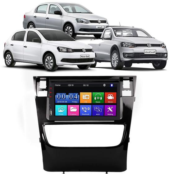 Kit Multimídia Mp5 Gol Voyage Saveiro G6 2013 2014 2015 2016 7 ...