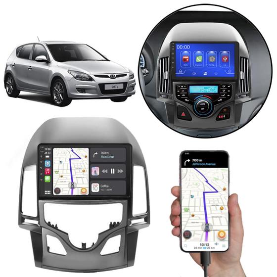 Imagem de Kit Multimídia MP5 I30 2009-2012  9 Pol Android-Auto Carplay