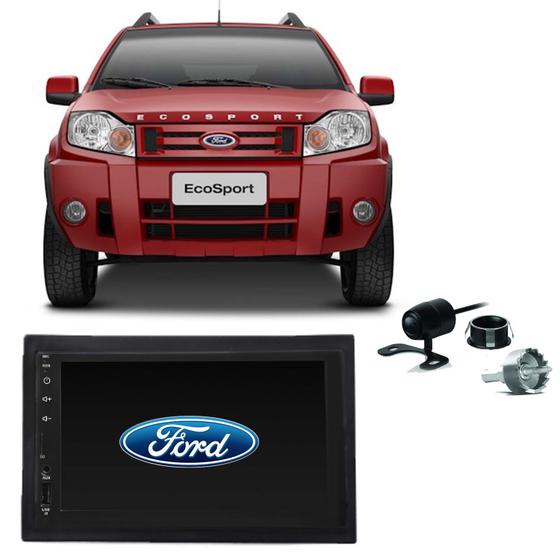 Imagem de Kit Multimídia Mp5 Mp8 Ecosport + Moldura + Câmera + TV