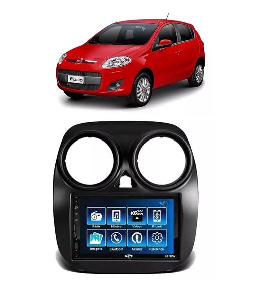 Imagem de Kit Multimídia Palio Attractive 2012 / 2016 Mp5 2din Bt Usb Fm Leitor SD