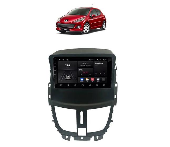 Imagem de Kit Multimídia Peugeot 207 Android 7 Pol GPS - 701K FirstOption