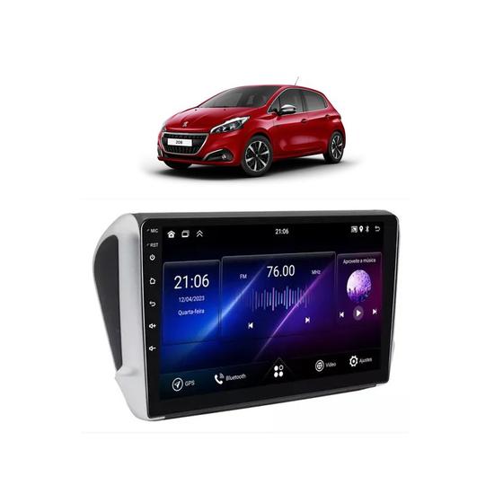 Imagem de Kit Multimídia Peugeot 208 14 / 20 9 Pol Android 2/32Gb Bt Carplay - Vision 8990X