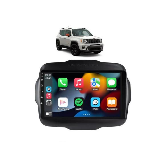 Imagem de Kit Multimídia Renegade 15 / 22 Sport Long 9 Pol Android Carplay Gps 2/32GB - 915BR ROADSTAR