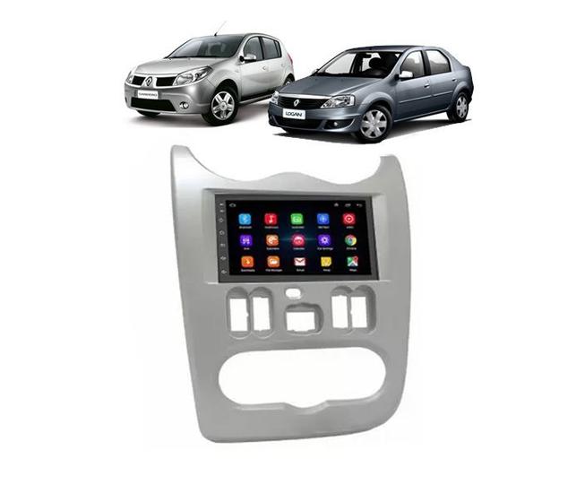 Imagem de Kit Multimídia Sandero 08 / 11 Logan 10 / 11 Android Carplay 2/32GB - 701KC FirstOption