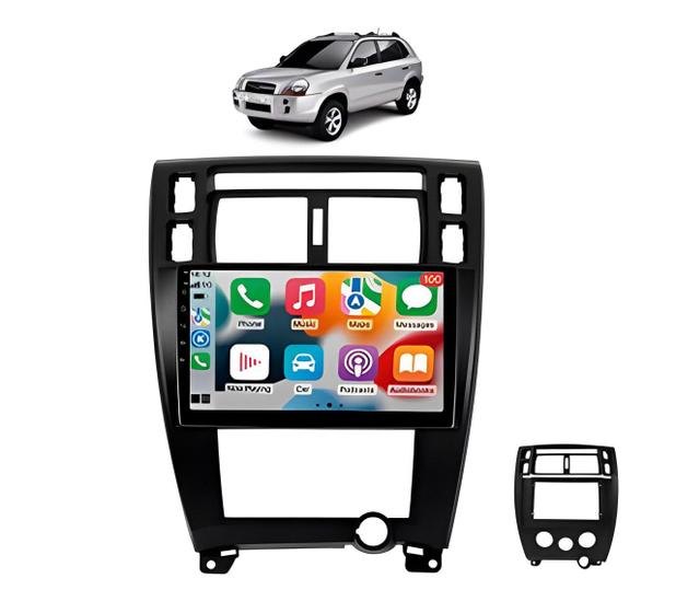 Imagem de Kit Multimidia Tucson 06 / 16 Carplay AndroidAuto 9 Pol - Roadstar 908BR