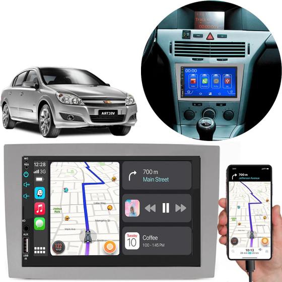 Imagem de Kit Multimidia Vectra 2005 a 2011 7 Pol Android Auto Mp5