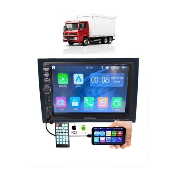 Imagem de Kit Multimídia VW Delivery 17 / 24 7 Pol CarPlay AndroidAuto - 7810HCPAA FirstOption