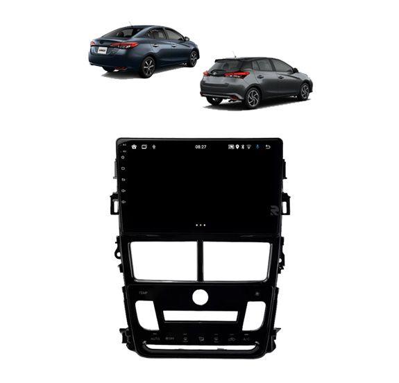 Imagem de Kit Multimidia Yaris Ar Digital Carplay AndroidAuto 9 Pol - Roadstar 908BR