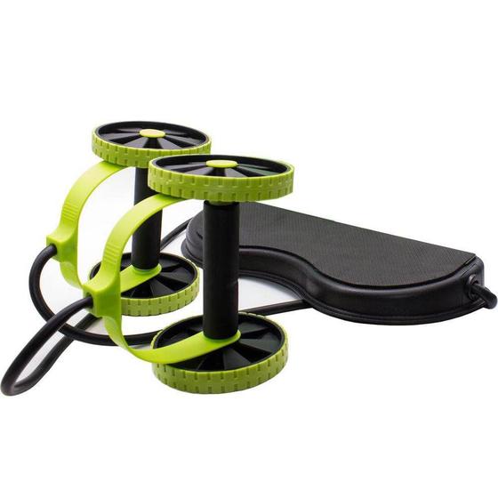 Kit musculação fitness completo academia em casa Revoflex elastico roda abdominal extensor p/braços e pernas emagrasse Menor preço em Kit musculação fitness completo academia em casa Revoflex elastico roda abdominal extensor p/braços e pernas emagrasse