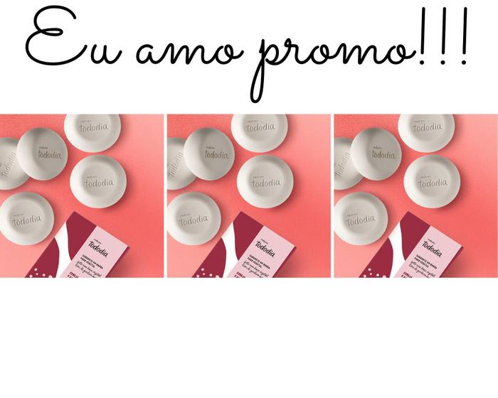 Imagem de Kit Natura 3 caixas de Sabonete Cereja e Avelã (Total 15 Unidades de 90g) Refrescante Mais vendido.