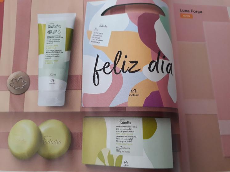 Kit natura tododia capim limão e hortelã Menor preço em Kit natura tododia capim limão e hortelã
