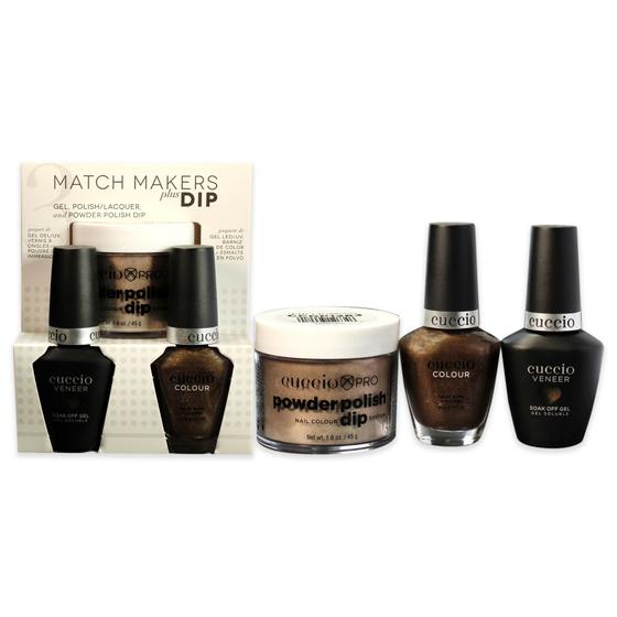 Imagem de Kit Nature Cuccio Colour Match Makers Plus Dip - 3 Peças