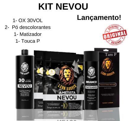 Imagem de Kit Nevou Completo Leon Barber C/ Touca P