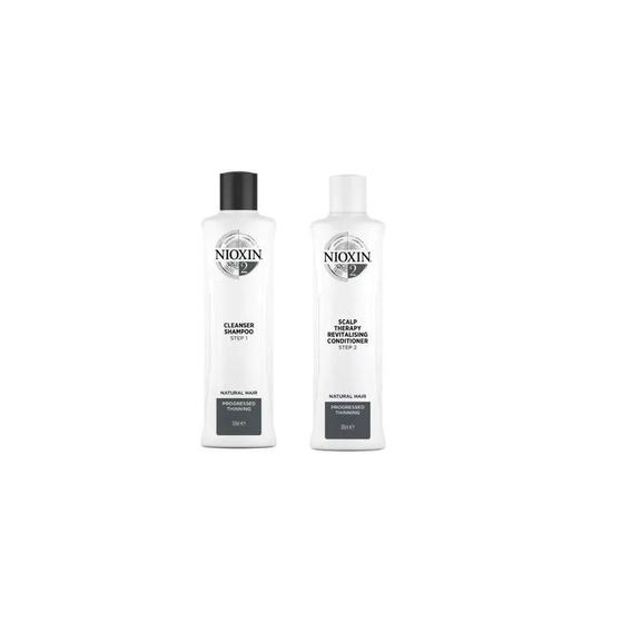 Imagem de Kit Nioxin 2 Shampoo 300ml + Condicionador 300ml