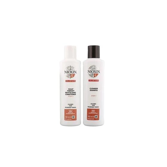 Imagem de Kit Nioxin 4 Shampoo 300ml + Condicionador 300ml