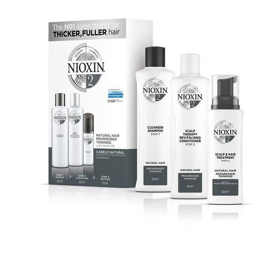 Kit Nioxin Sistema 2 - Shampoo e Cond 300ml + Leavein 100ml Menor preço em Kit Nioxin Sistema 2 - Shampoo e Cond 300ml + Leavein 100ml
