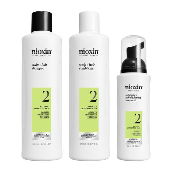 Imagem de Kit Nioxin System 2: Fortalecimento e Espessamento Capilar
