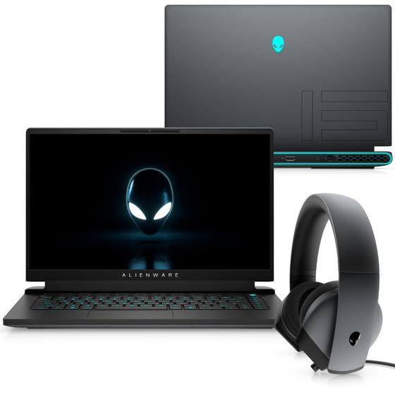 Notebookgamer - Dell Aw15-i1100-m20ph I7-11800h 2.30ghz 16gb 1tb Ssd Geforce Rtx 3060 Windows 11 Home Alienware M15 R6 C/ Headset 15,6" Polegadas