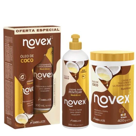 Imagem de Kit Novex Vitay - Óleo de coco