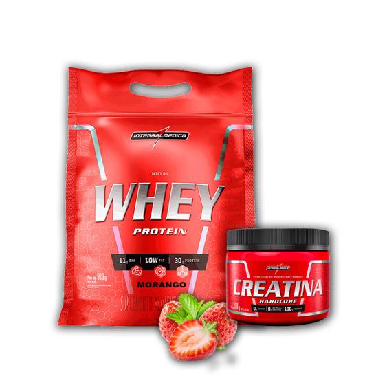 Kit Nutri Whey 900g + Creatina 150g Pura - Integralmedica é ruim? Kit Nutri Whey 900g + Creatina 150g Pura - Integralmedica é boa?