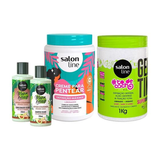 Kit Nutrição Definidora Salon Line Menor preço em Kit Nutrição Definidora Salon Line