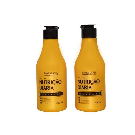 Imagem de Kit Nutrição Diária - Shampoo E Máscara 2 Itens - 300Ml