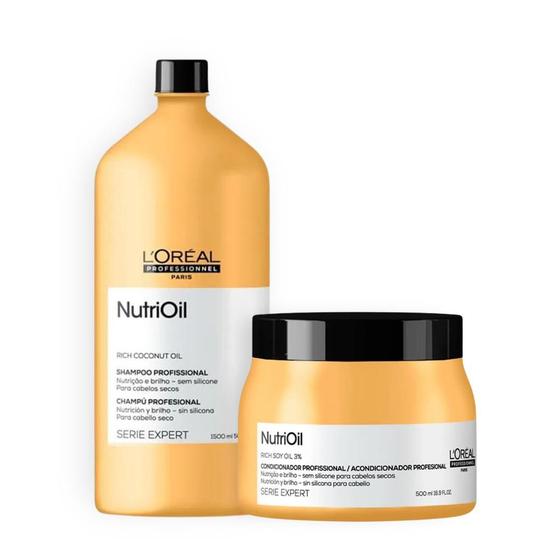 Imagem de Kit NutriOil Sh 1500ml + Masc 500ml